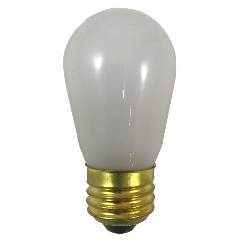 2PK - Sunlite 11w 120v S14 Sign bulb Medium Base Ceramic Frost