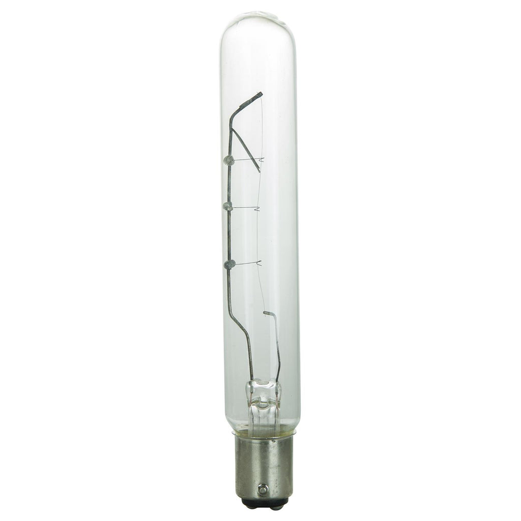 SUNLITE 40w T6.5 120v Double Contact Base Clear Bulb