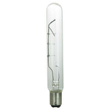 SUNLITE 40w T6.5 120v Double Contact Base Clear Bulb