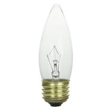 Sunlite 60w 120v Krypton Torpedo Clear E26 Medium Base light bulbs