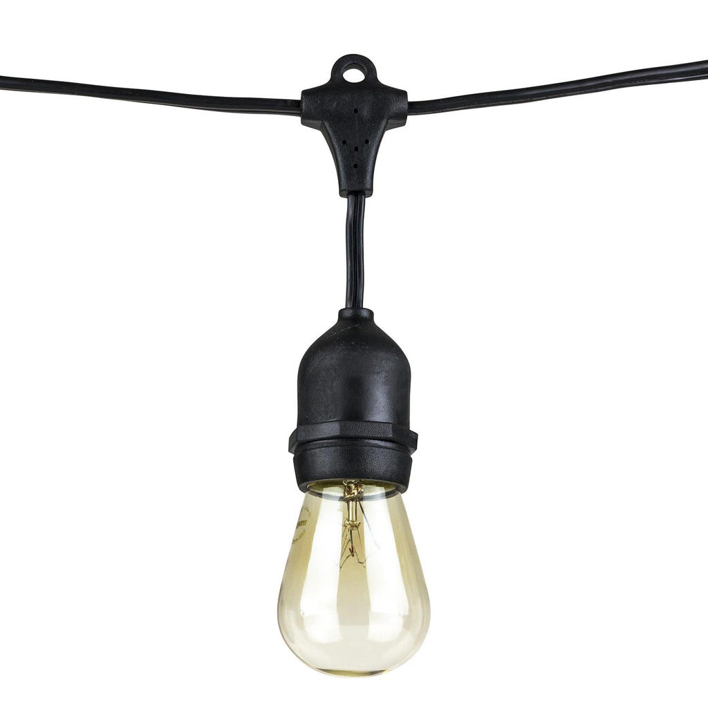 SUNLITE String Light With Bulbs - 54 ft - 24 S14 light Bulbs