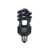 Compact Fluorescent 20w Mini Twist Blacklight Blue Light Bulb