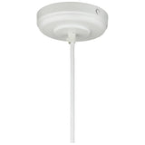 SUNLITE 07014-SU E26 Antique Style White Pendant Light Fixture - BulbAmerica
