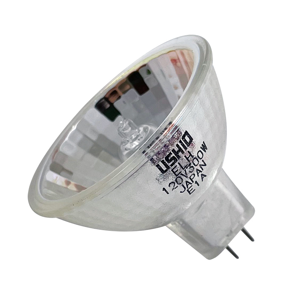 USHIO ELH 300w 120v MR16 halogen lamp – BulbAmerica