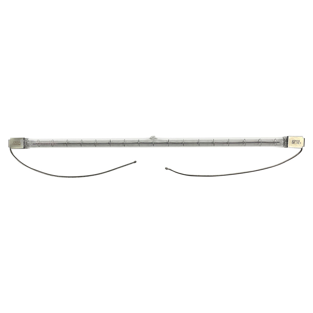 USHIO QIH240-1000/S2 (#19) 1000W 240V Quartz Infrared Heater Lamp