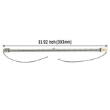 USHIO QIH240-1000/S2 (#19) 1000W 240V Quartz Infrared Heater Lamp - BulbAmerica