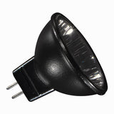 USHIO 20w 12v MR11 GU4 SP12 Black FG Dimmable Halogen Lamp