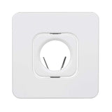 4 in. White Recessed Square Gimbal Trim for MR16 Bulb_5
