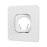 4 in. White Recessed Square Gimbal Trim for MR16 Bulb_6