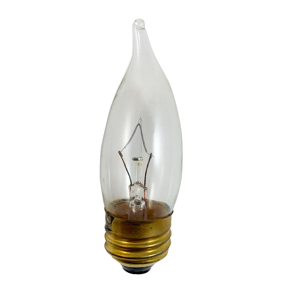 Philips 60w B9.5 Flame Decorative Bent Tip Incandescent Light Bulb