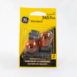 GE  3457 NA - Amber 27w 12.8v S8 Automotive lamp - 2 Bulbs