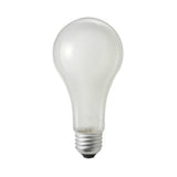 2 Bulbs - Philips 100w 120v A-Shape A21 Frost Silicone Rough Service Light Bulb