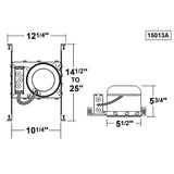 5 in. Shallow IC-Rated Airtight New Construction Housing_1