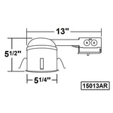 5 in. Shallow IC-Rated Airtight Remodel Housing_1