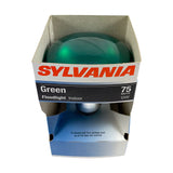 Sylvania 75W 120V Green BR30 Floodlight Incandescent Bulb - BulbAmerica