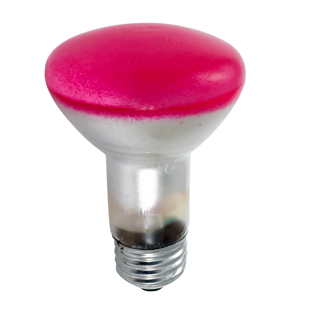 GE Pink R20 50 Watt Incandescent Light Bulb