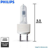 Philips 1000w 240v 7002Y G22 3200k Halogen High Voltage SE Light Bulb_1