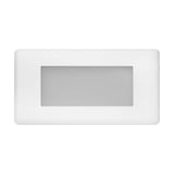 NICOR 10 in. Glass Step Light Faceplate Cover