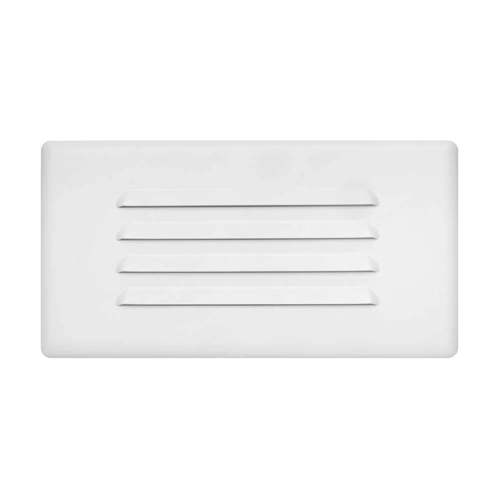 NICOR 10 in. Louvered Step Light Faceplate Cover