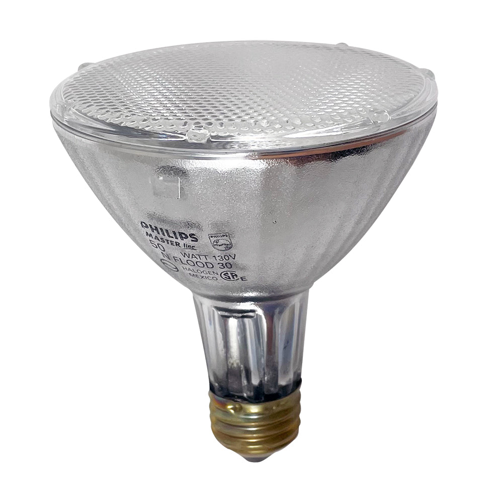 Philips 50w 130V Halogen PAR30 Long Neck Narrow Flood Bulb – BulbAmerica