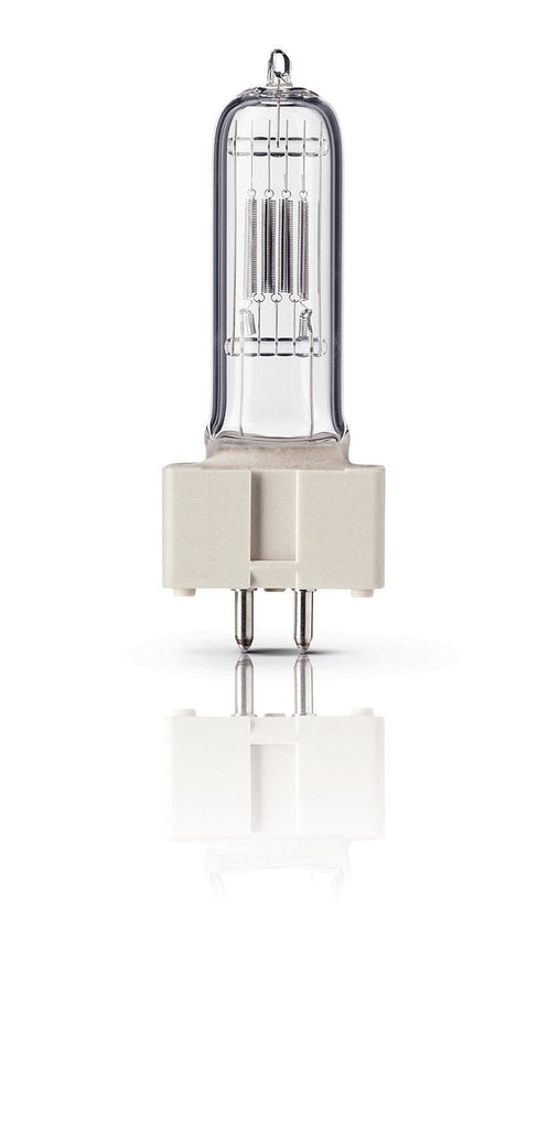 Philips 1200w 230v 6895P GX9.5 Clear 3200k Single Ended Halogen Light Bulb
