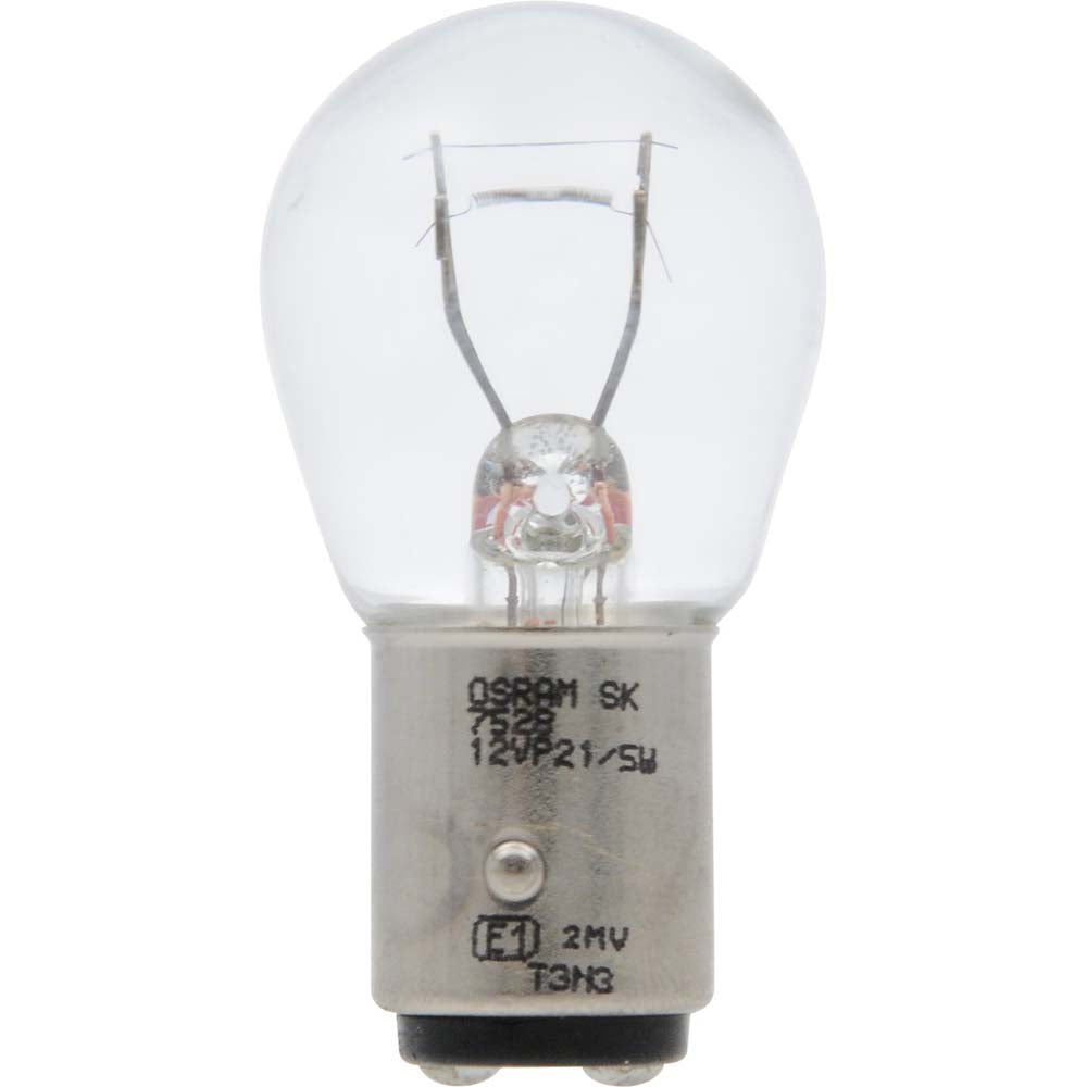 10-PK SYLVANIA 7528.TP Basic Automotive Light Bulb