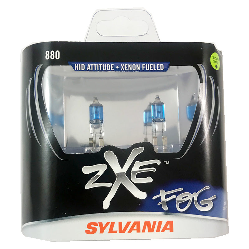 2-PK SYLVANIA 880 zXe High Performance Halogen Fog Light Bulb