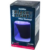 6Pk - 2 watts LED A19 Medium Base E26 Blacklight UV Bulb_1