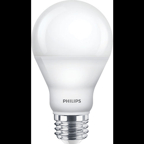 Philips 9W A19 5000K Daylight LED Dimmable Frosted Light Bulb - 60w equiv.
