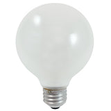 2pk - GE 60W G25 Frosted Decorative 2700K Incandescent Light Bulb - BulbAmerica