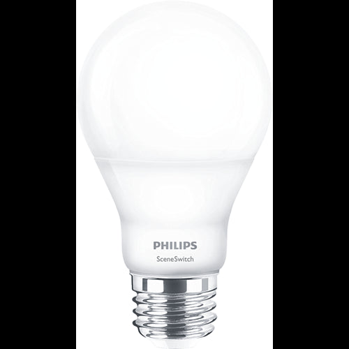 Philips 9.5W Non-Dimmable LED A19 Shape Frosted Finish Bulb - 60w equiv.