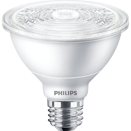 Philips 12W PAR30S LED 3000K White Flood Single Optics Bulb