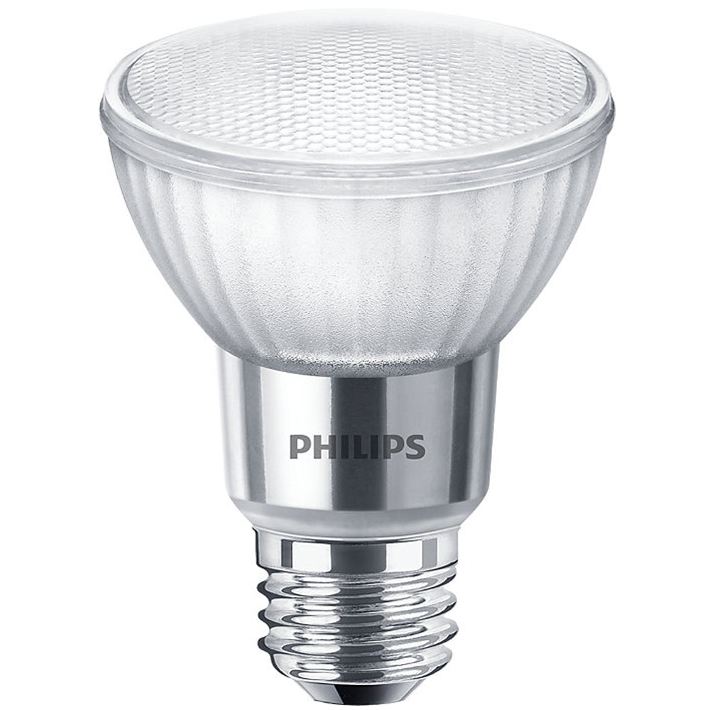 Philips PAR20 Dimmable LED - 7w 4000K Flood 25 Degrees Light Bulb