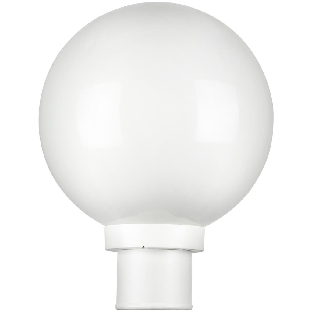 SUNLITE 47244-SU E26 Globe White Outdoor Post Lights