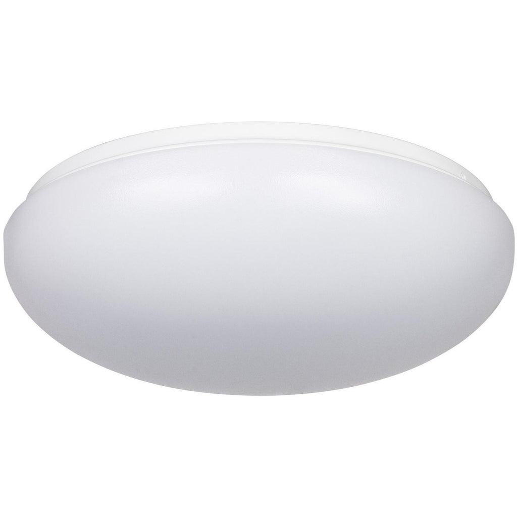 SUNLITE 23W 16in. LED Mushroom Style Fixture White Finish 4000K Acrylic Lens