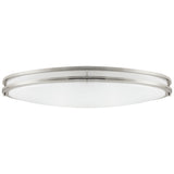 SUNLITE 35w Oval Decorative Light Fixture in Brushed Nickel - 3000K