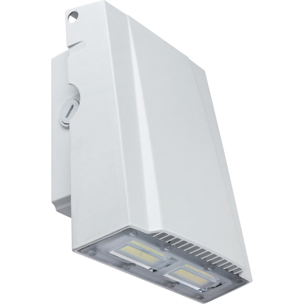 Sunlite 49166-SU 50w LED Slim Profile Wall Pack Fixture in White Finish 5000k