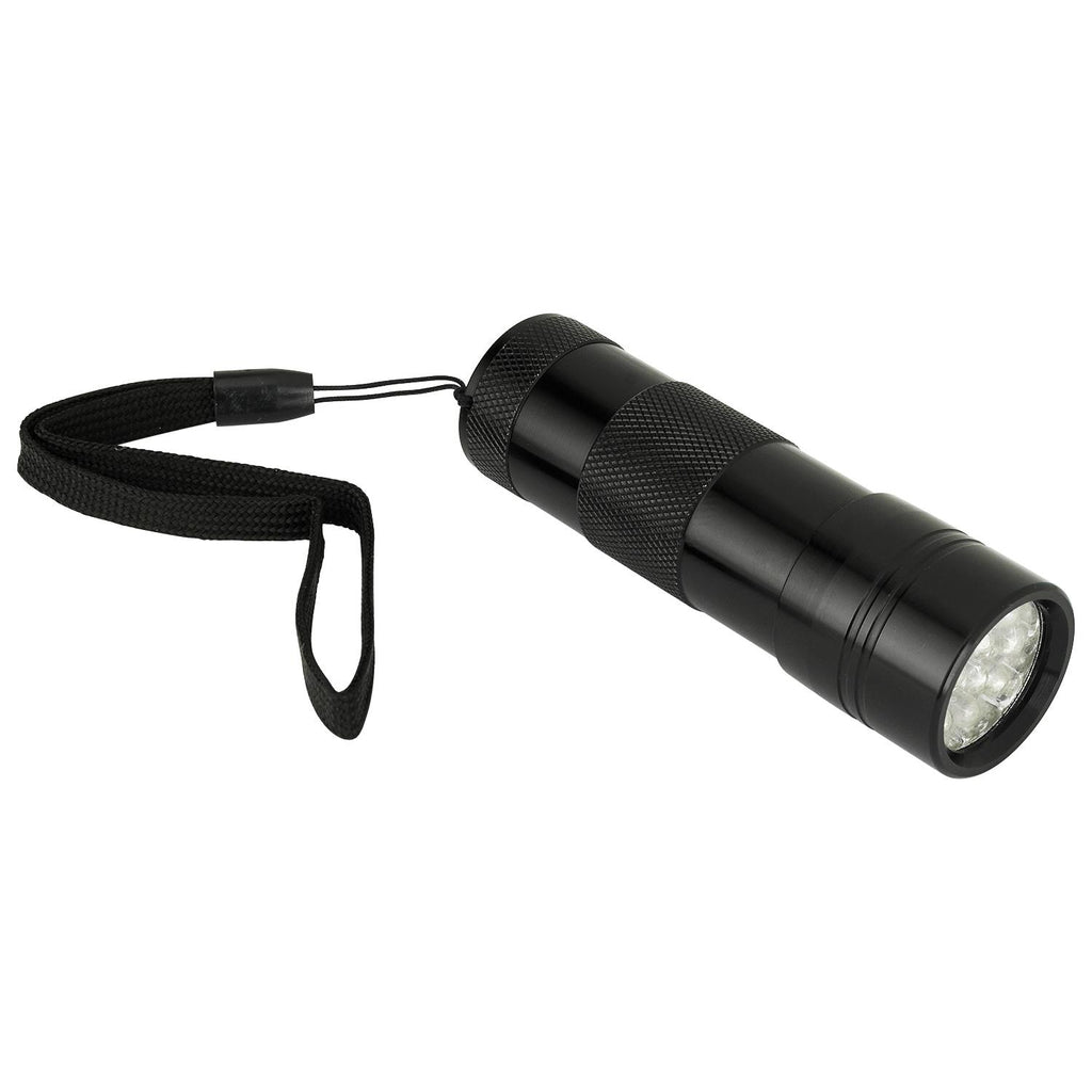 SUNLITE 51009-SU LED UV Blacklight Flashlight, Black Bulb, 12 Number of LEDs