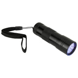 SUNLITE 51009-SU LED UV Blacklight Flashlight, Black Bulb, 12 Number of LEDs - BulbAmerica