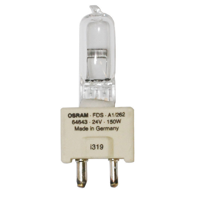 OSRAM FDS / DZE 64643 150w 24v GY9.5 Halogen light Bulb