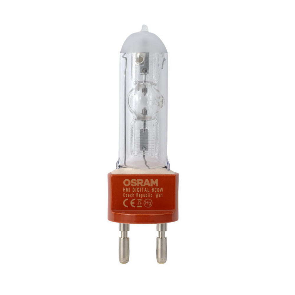 OSRAM HMI Digital 800 watt 95v G22 base 6000K Metal Halide bulb