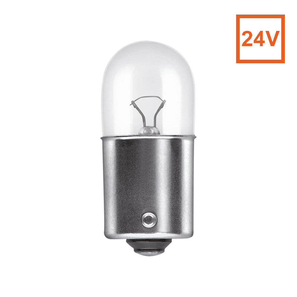 24v, 5w Heavy Duty Standard Bulb With A Ba15s Scc Base - UK Automotive