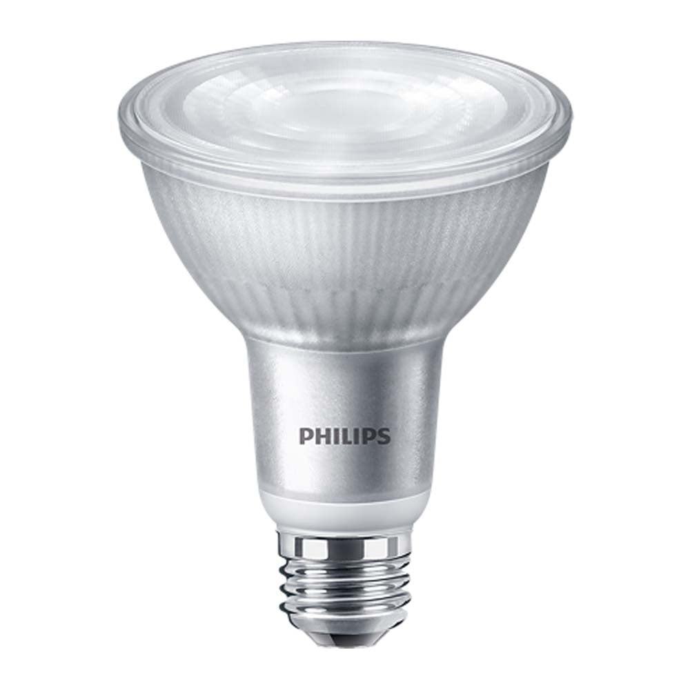 Philips 8.5w PAR30L Dimmable LED 4000k Cool White Flood Bulb - 75w Replacement