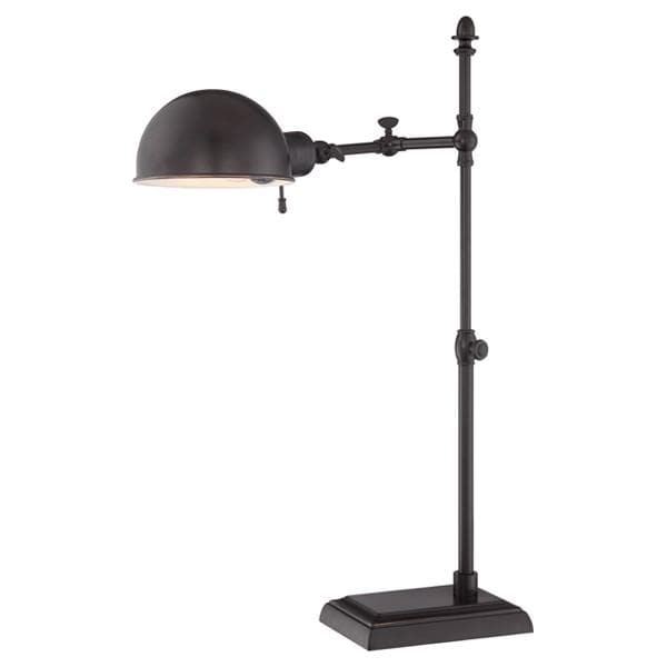 Nuvo 25 inch Vintage Desk Lamp with Adjustable height - Venetian Bronze