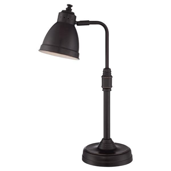 Nuvo 20 inch Vintage Desk Lamp with Adjustable height - Venetian Bronze