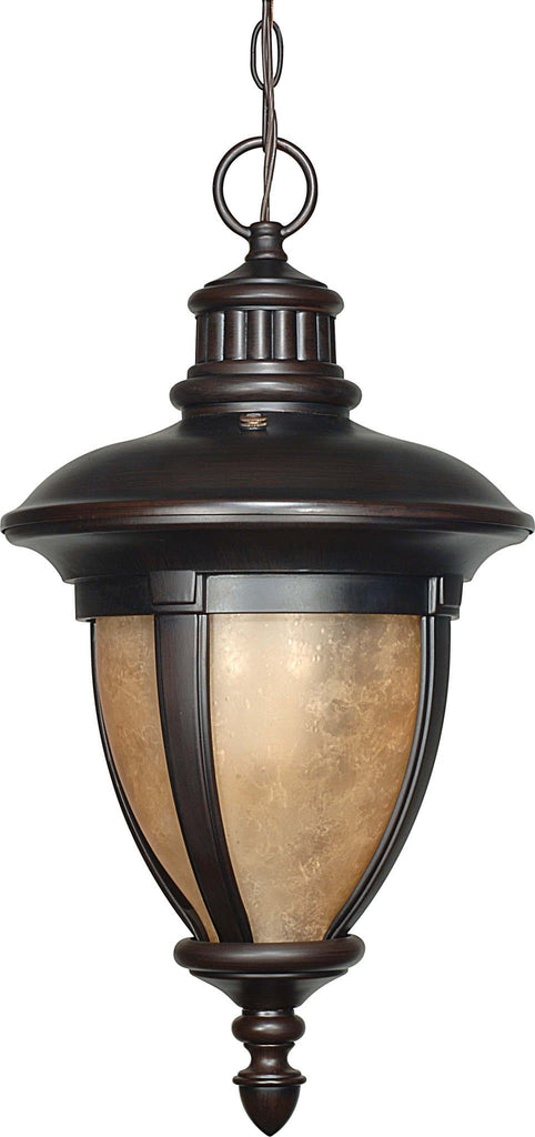 Nuvo Galeon ES - 3 Light Hanging Lantern w/ Tobago Glass - (Lamp Included)