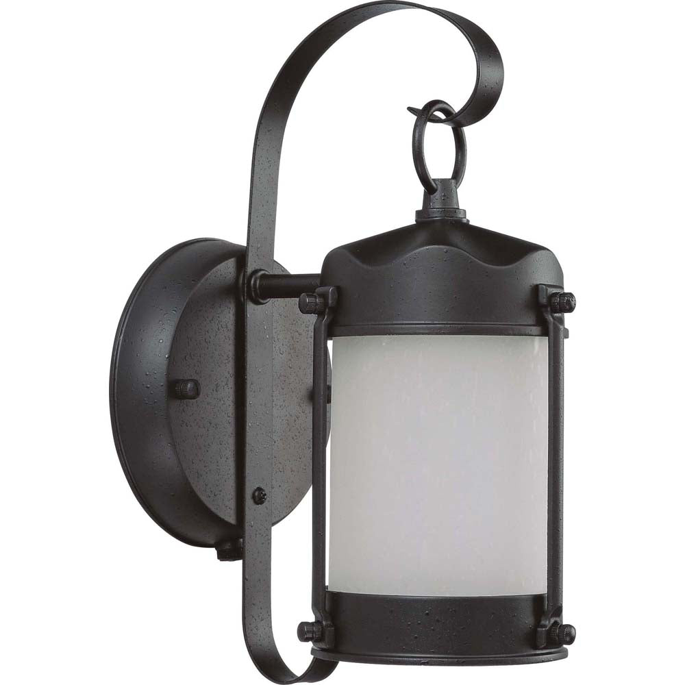 Nuvo 1 Light Piper Outdoor Wall w/ Frosted Glass - (1) 13w GU24 Lamp Included