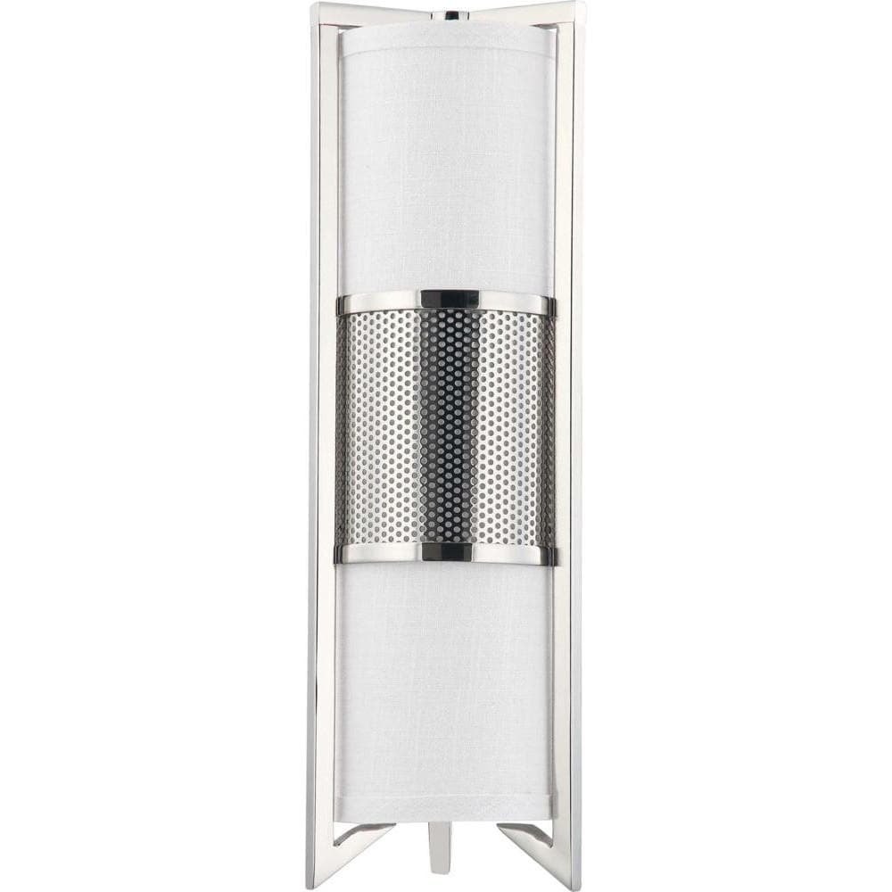 Nuvo Diesel ES - 3 Light Vertical Sconce w/ Slate Gray Fabric Shade - (3) 13w GU24 Lamps Incl.