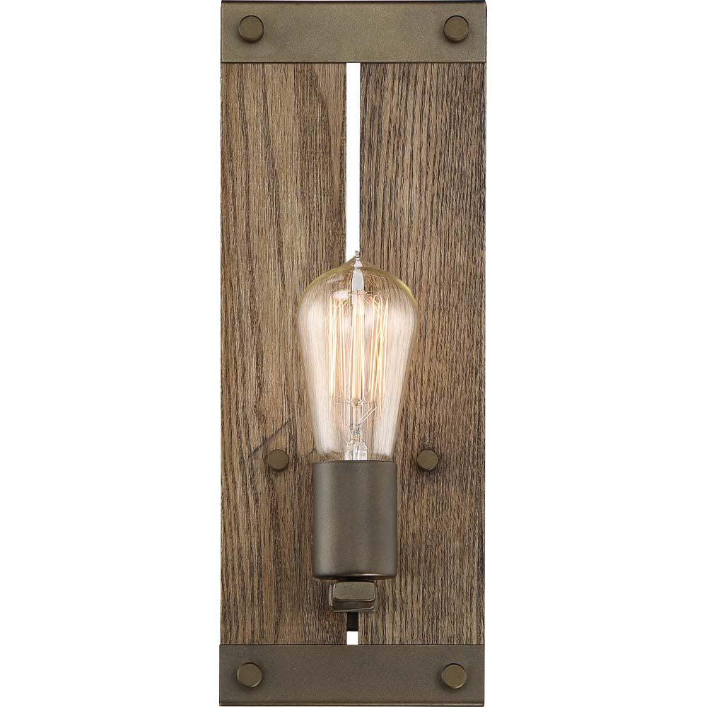 Nuvo Lighting 60w 1-Light Winchester Wall Sconce Bronze Finish