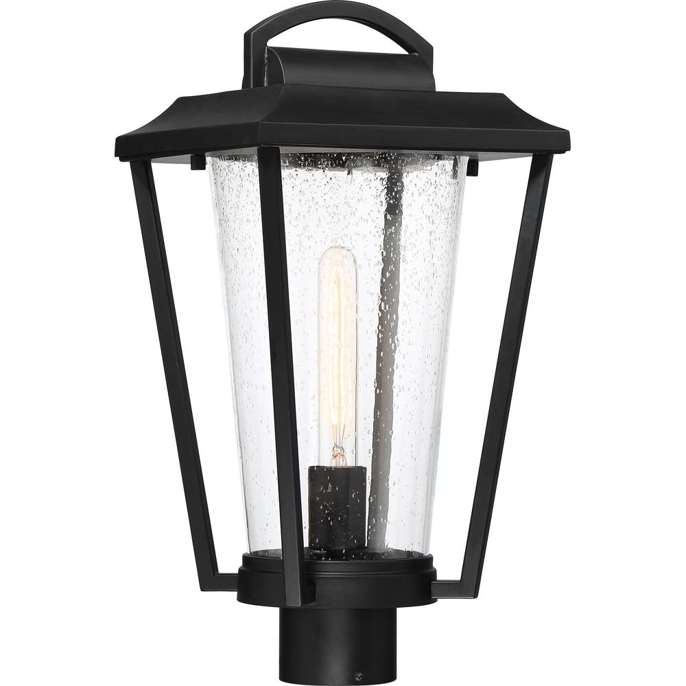Nuvo Lighting 60w Lakeview 1-Light Post Lantern Aged Bronze / Glass Finish